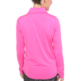 Alternate View 4 of Pink Panther Collection: Glacier Long Quarter Zip Pull Over